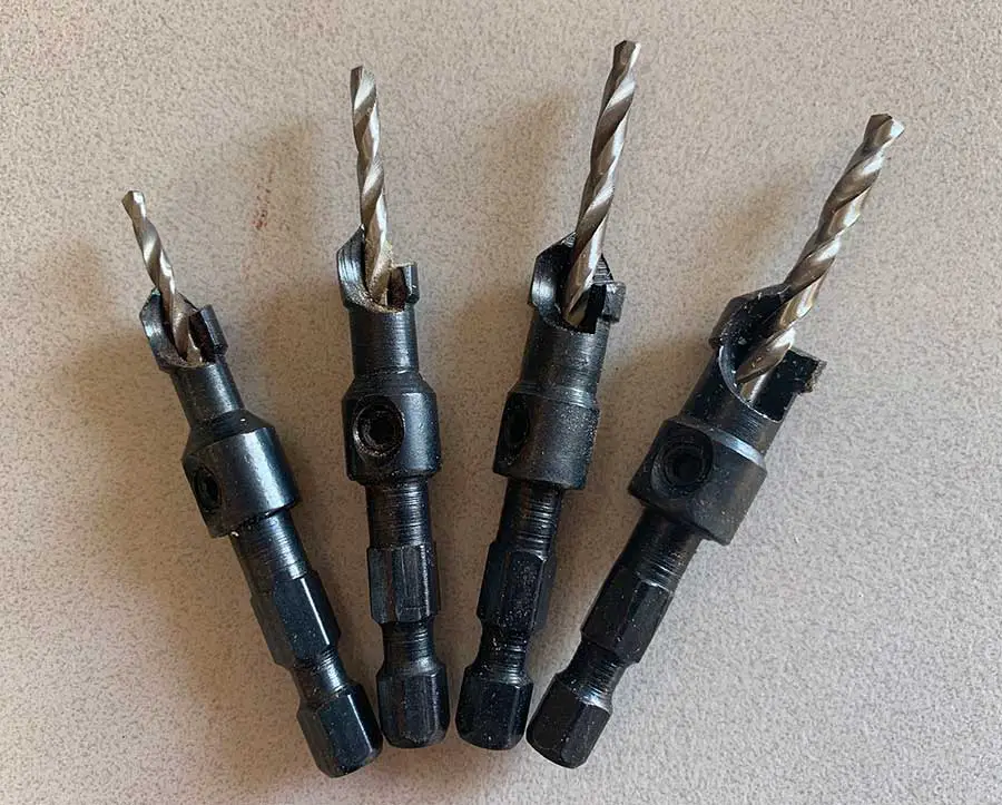 Drills with countersink all in one