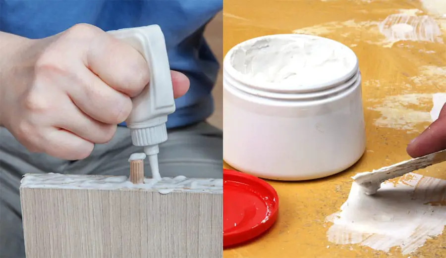 Wood glue vs wood filler