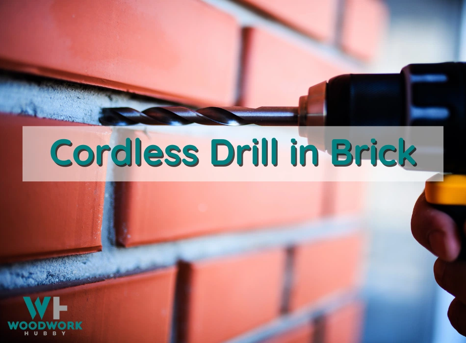 Cordless Drill into bricks