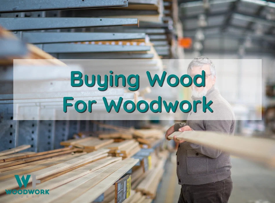 Buying wood from a store
