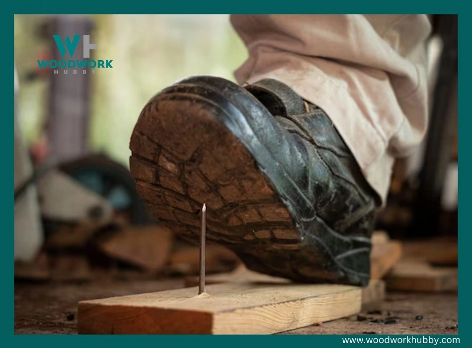 shoes woodworker wears for safety