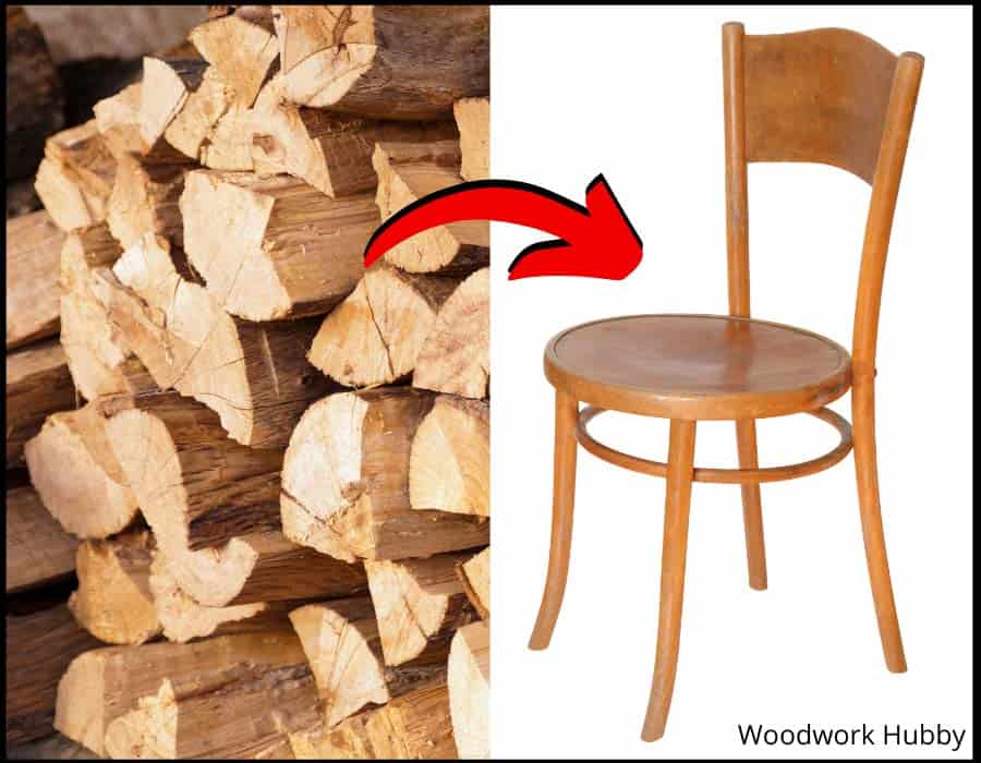 Can you use firewood for woodworking