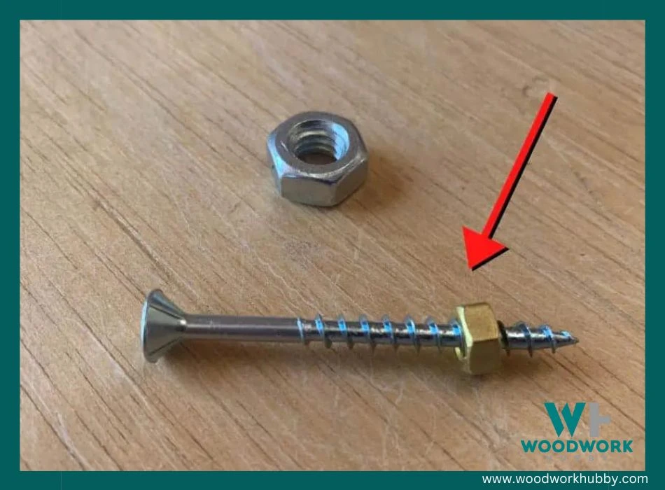 Can You Put A Nut On A Wood Screw? 2 nuts should not be used in screws