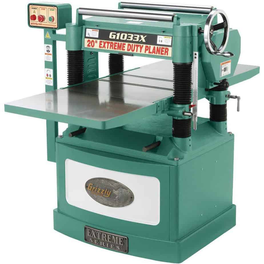 Jet vs. Grizzly: Which Woodworking Tools are Best? 9 Grizzly G1033X Planer
