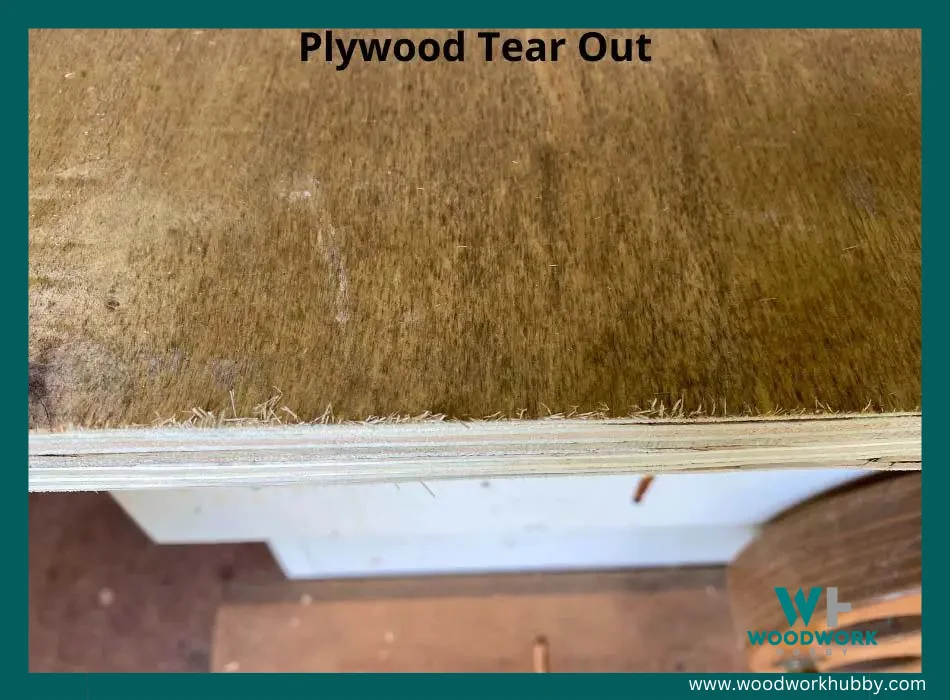 How to prevent plywood tear-out
