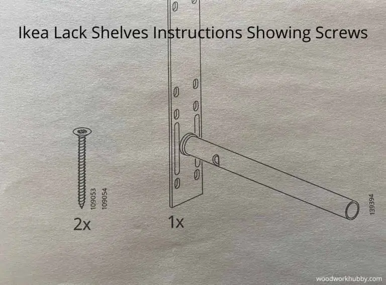 What Screws Do I Need For Ikea Lack Shelves? Proof