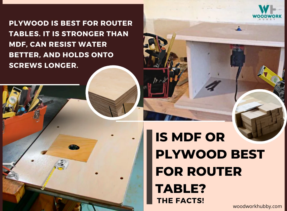 mdf vs plywood table router