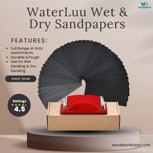 waterluu wet & dry sandpapers 