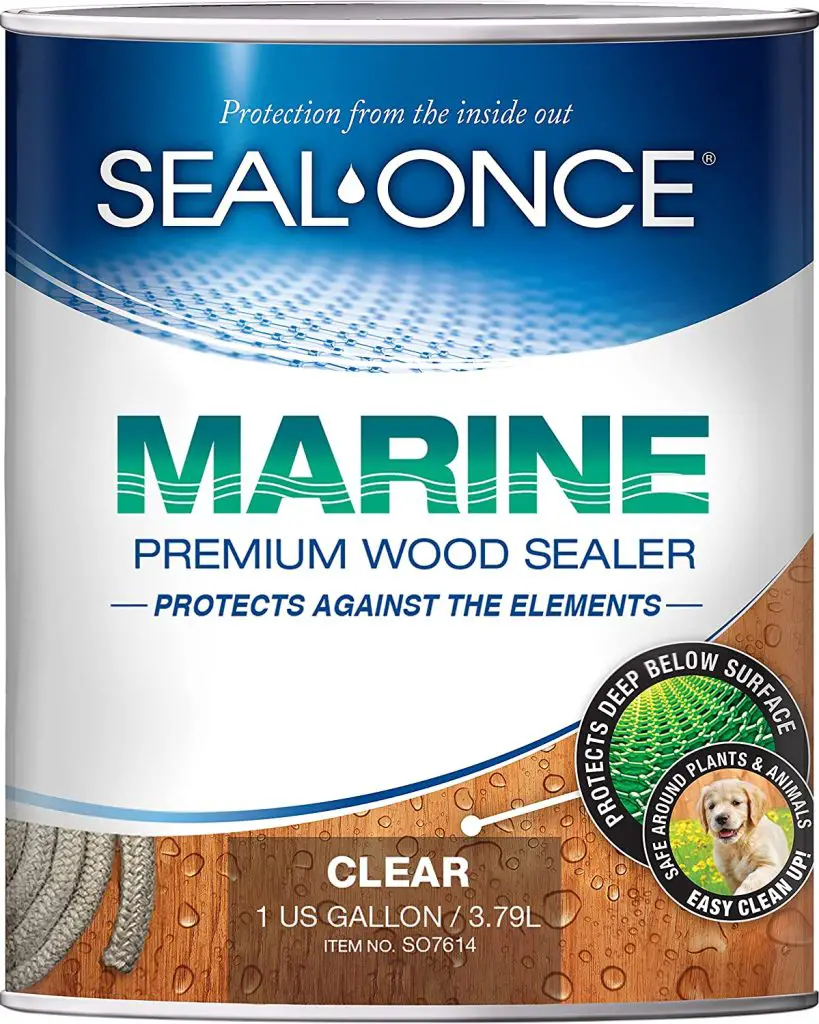 Seal Once Marine Premium wood sealer