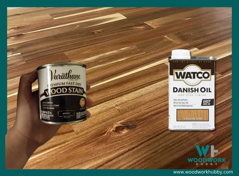 mixing wood stain with danish oil