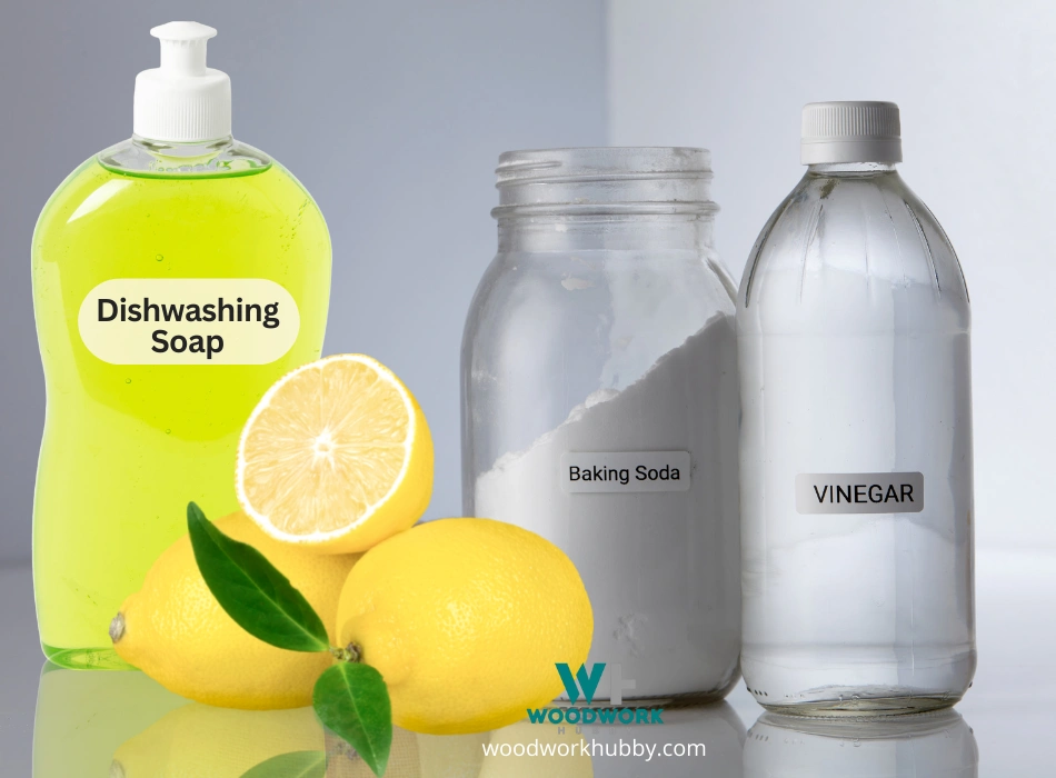 Will Turpentine Remove Wood Stain_Baking soda Lemon Vinegar