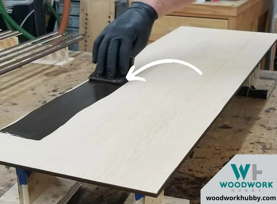 How Deep Does Stain Penetrate (My 20 Yrs Experience Staining) 5 MaKRS Stain Pad