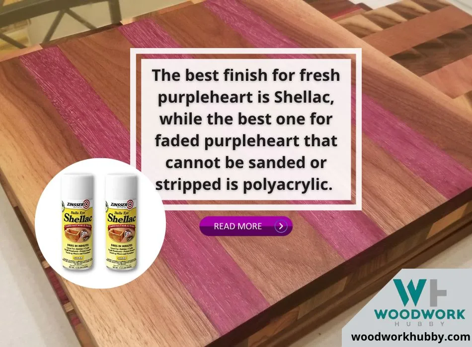 What Is The Best Finish For Purpleheart? My Tried & Tested 2 purpleheart best finish
