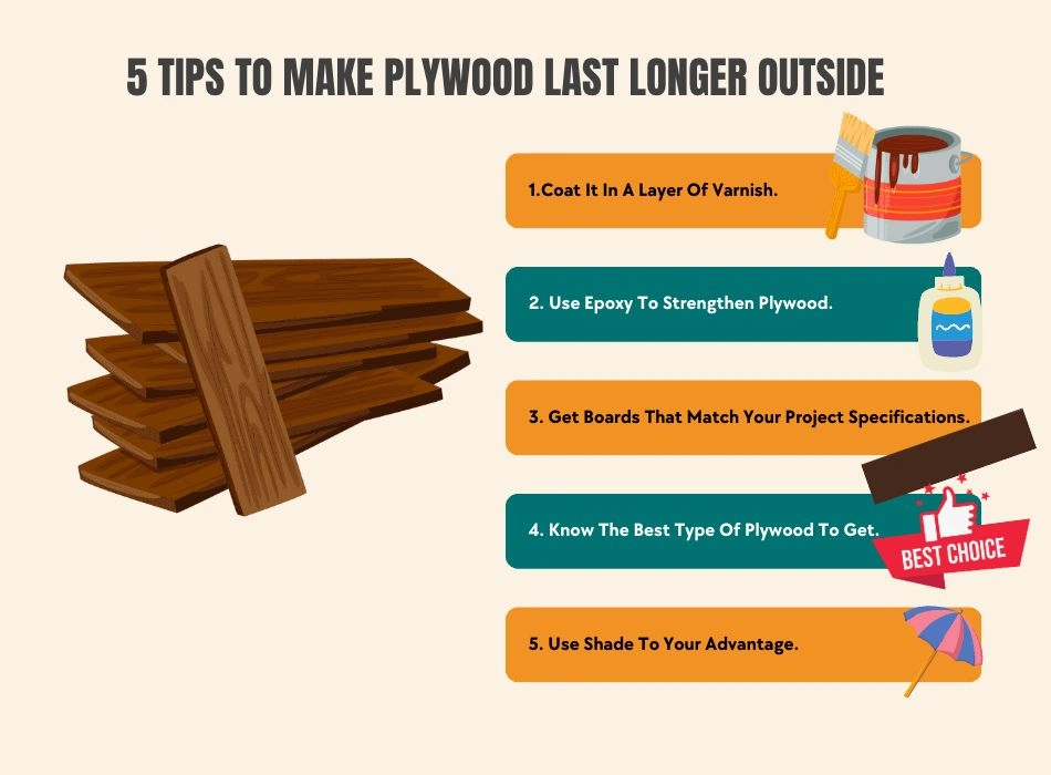 5 Tips to Make Plywood Last Longer Outside