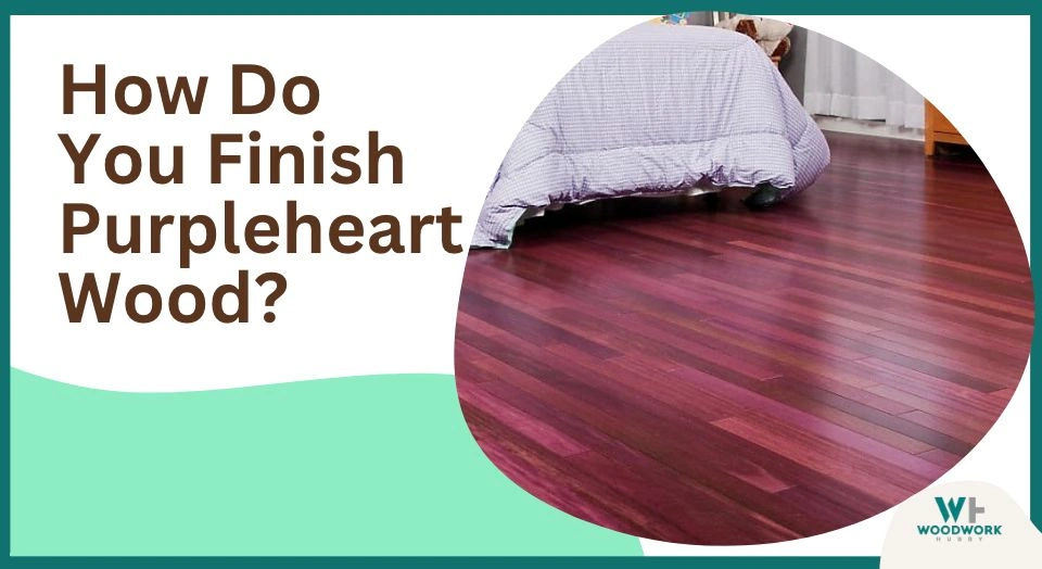 An image of a purpleheart flooring