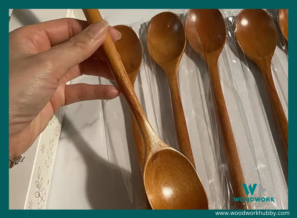 wooden spoon made from hardwood