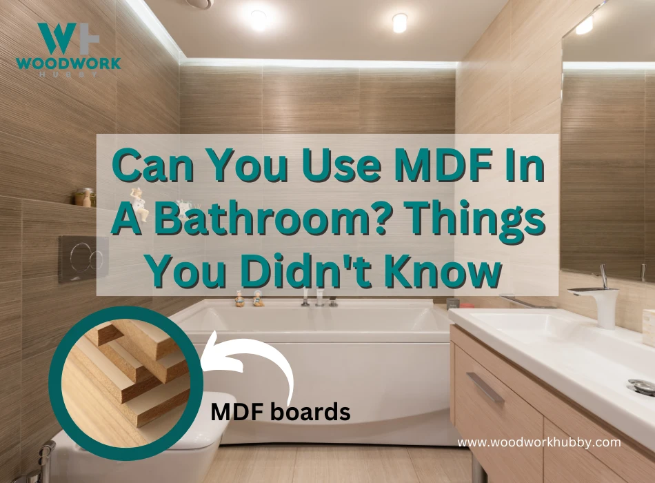 MDF in a bathroom