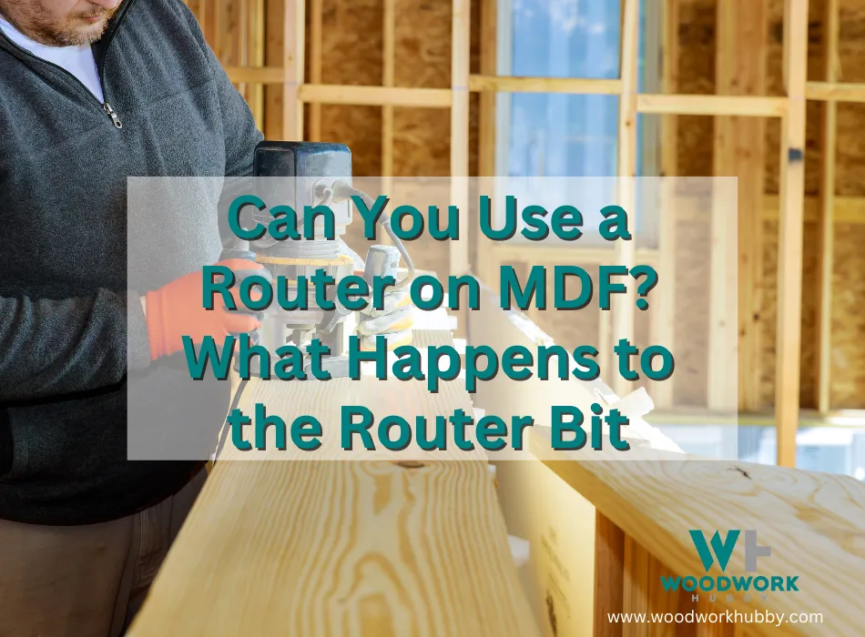 use a router on MDF