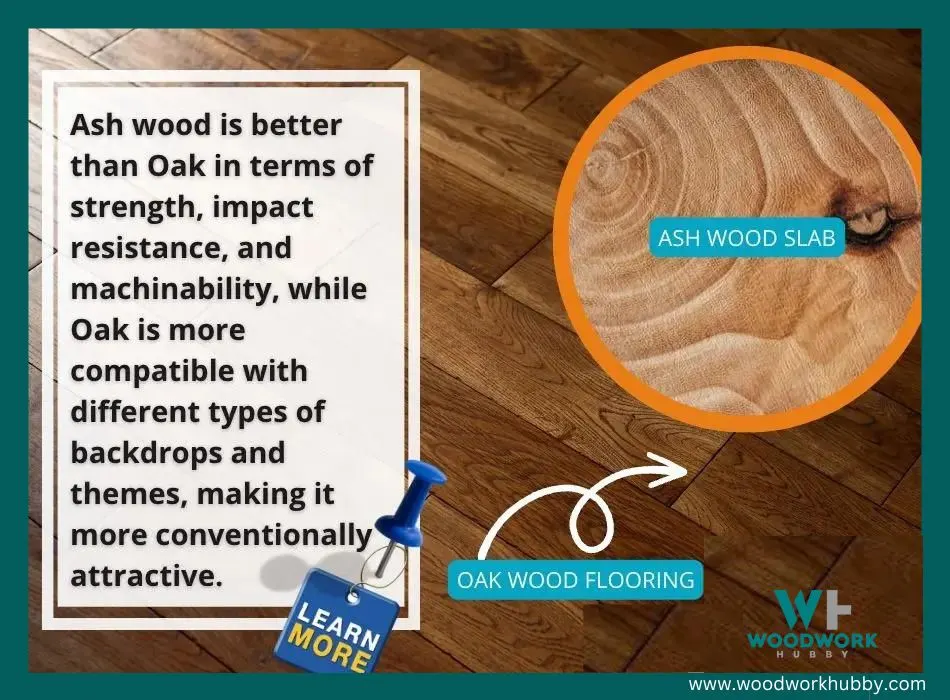 ASH WOOD VERSUS OAK WOOD