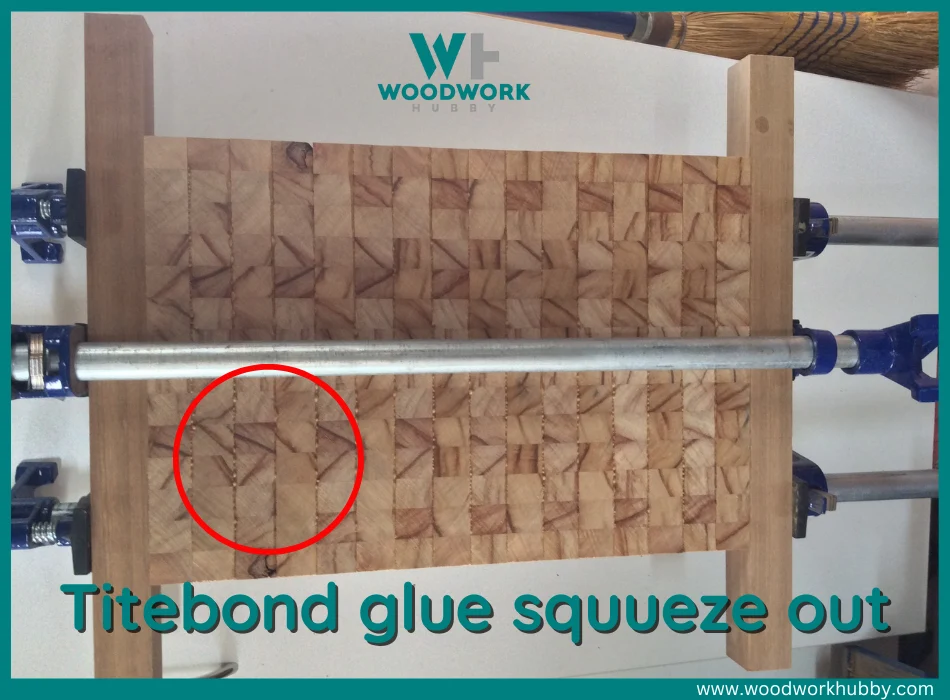 Best Glue For Cutting Boards - I Tried Them All! 7 Titebond glue on cutting board