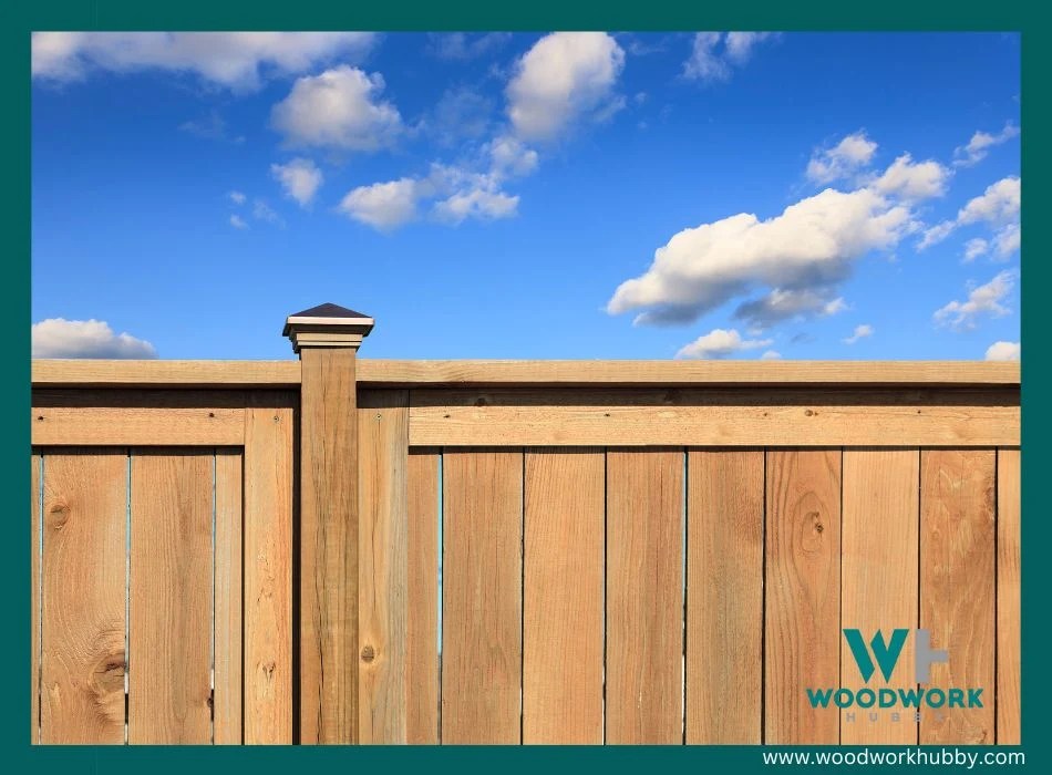 white cedar fence