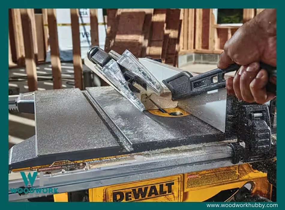 DEWALT table saw performance