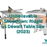 Unbelievable Showdown: Ridgid vs Dewalt Table Saw (2023)
