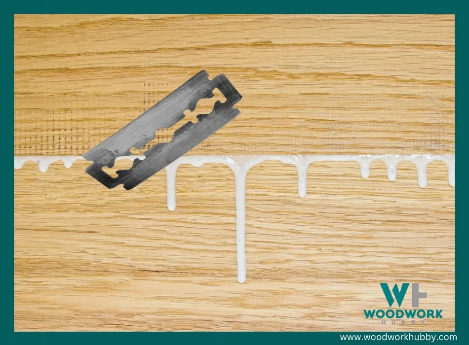 Discover The Secret To Removing Gorilla Glue From Wood 4 use razor blades