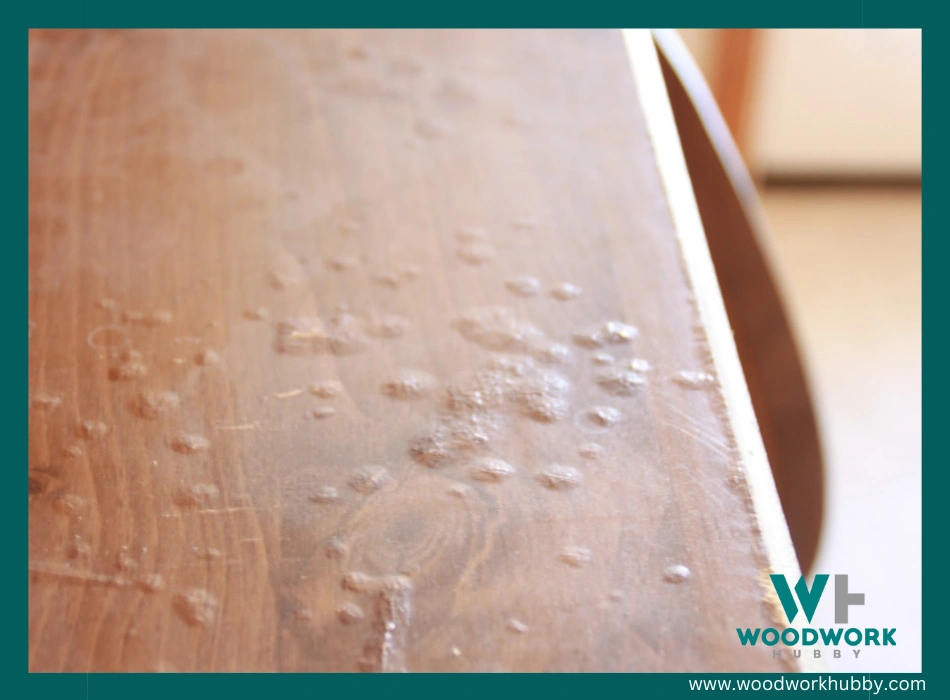 water damaged furniture